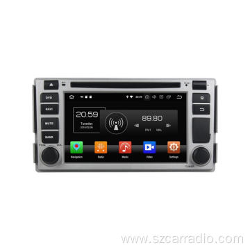 android car dvd player for Santa Fe 2005